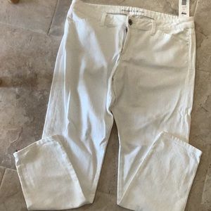 Banana republic white jeans